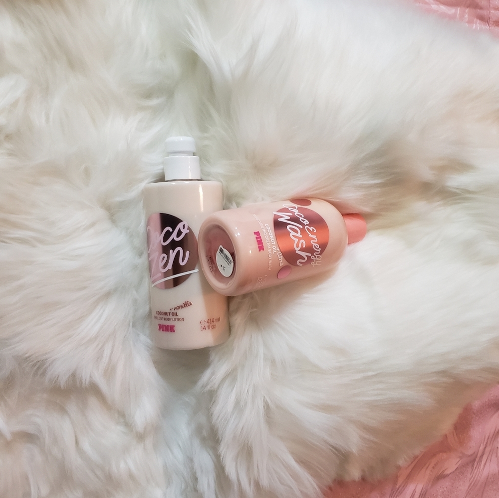 Pink Victoria secret gift set